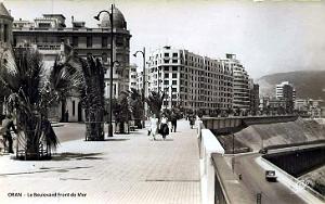 ORAN - BOULEVARD FRONT DE MER